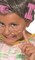 Aunt Gertie Grandma Gray Wig kids girls boys Halloween costume